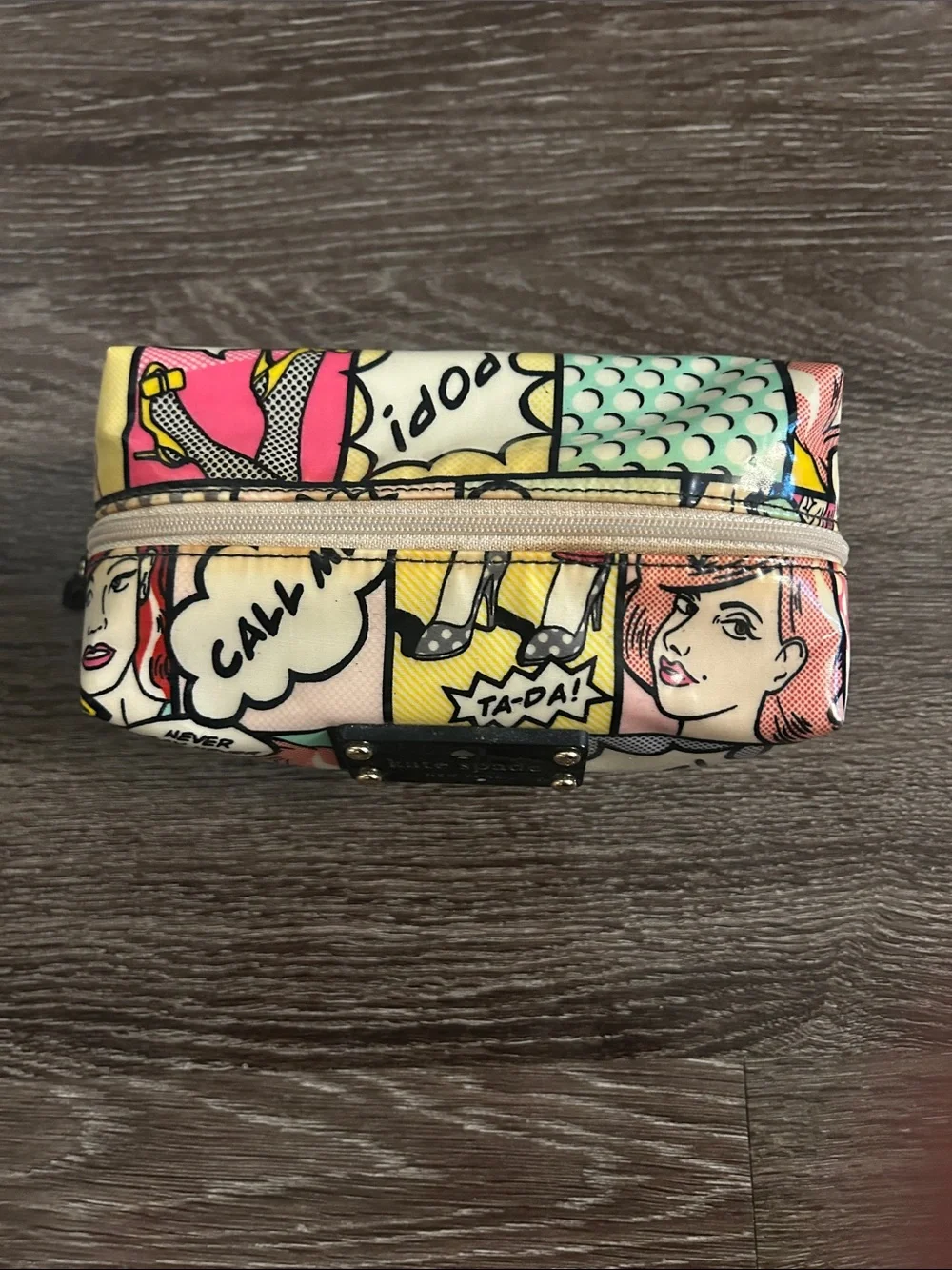 Kate Spade Pop Art Cosmetic Case